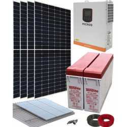 Kit Solar para Casa de Campo 3000W
