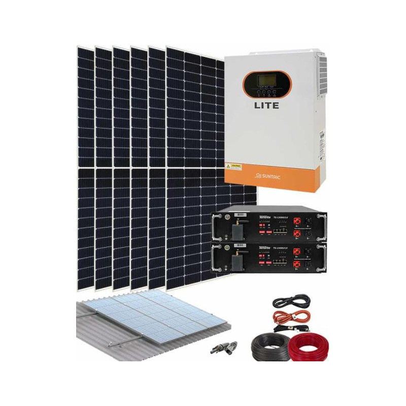 Kit Solar Casa de Campo 5000W 48V