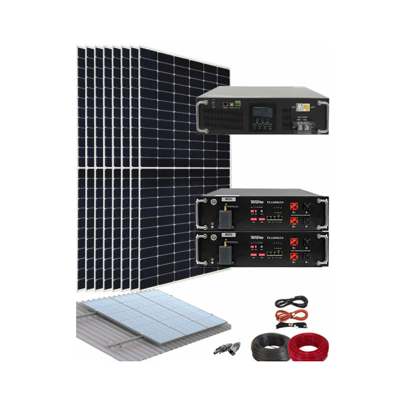 Kit Instalación placas solares Suntaic 5500W 48V
