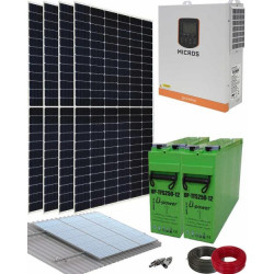 Kit Solar Aislada 3000W