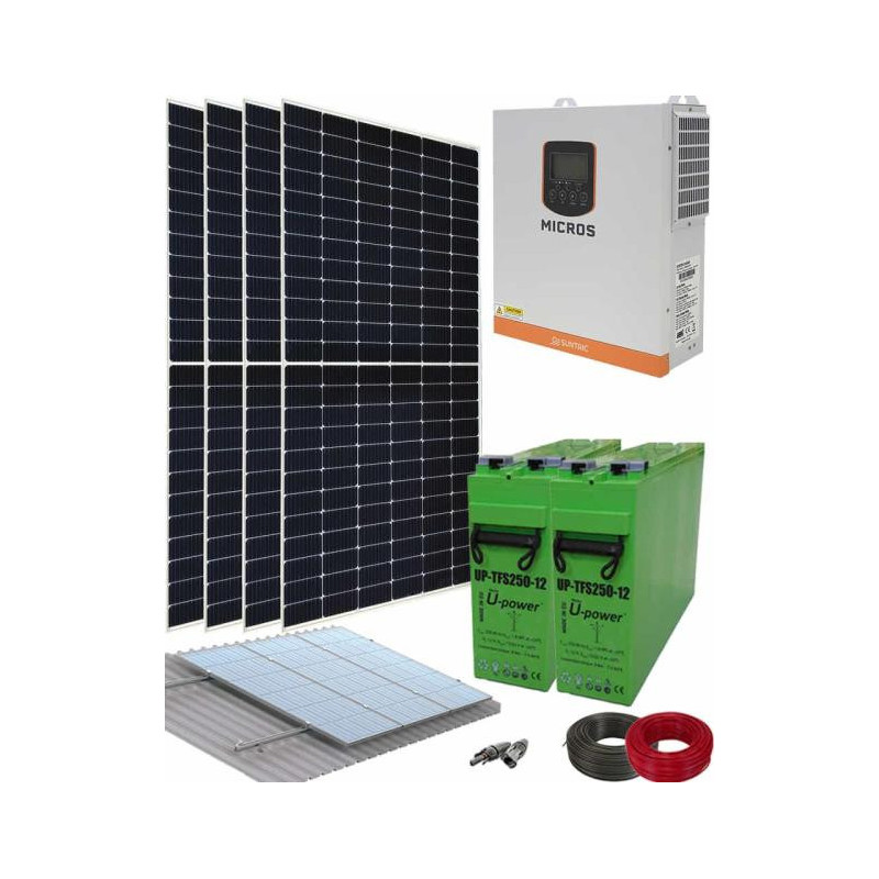 Kit Solar Aislada 3000W