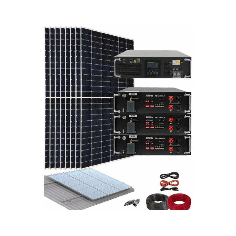 Kit Instalación Casa Aislada 5500W 48V Suntaic