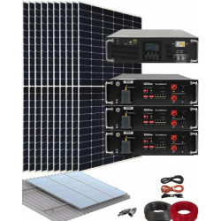 Kit Solar Placas Solares en Casa Aislada 5500W 48V Suntaic