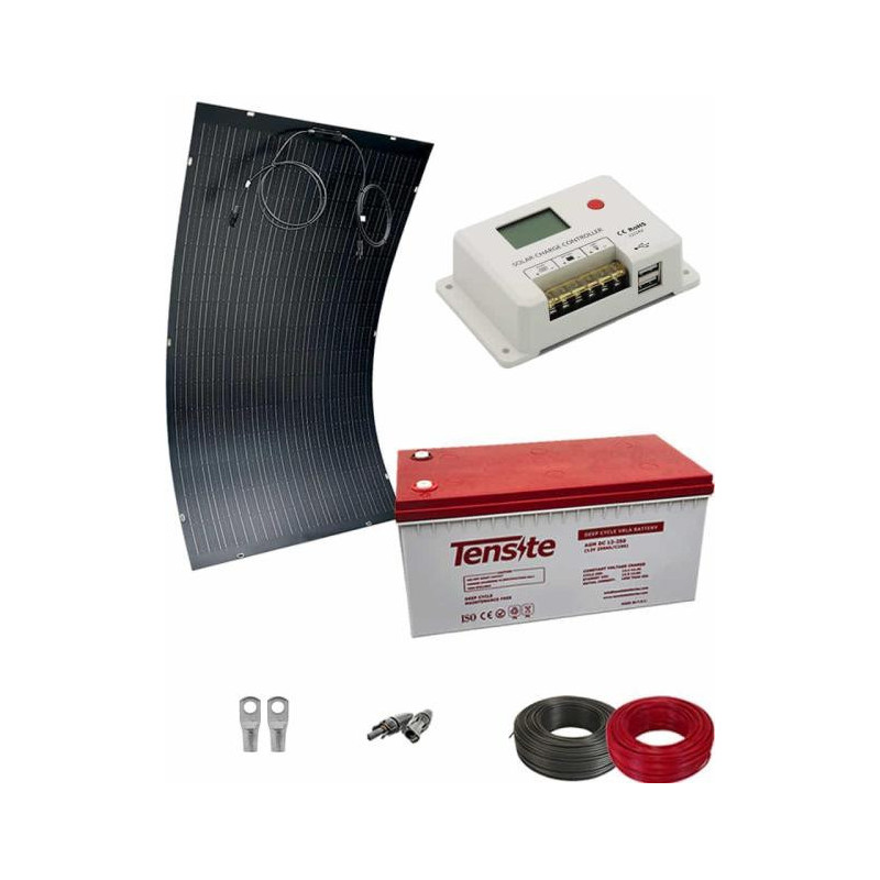 Kit Solar 200W con Batería