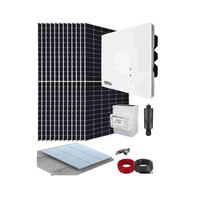 Kit Instalacion Solar Trifásico Tensite 10kW
