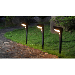 Luz solar exterior jardín 10 lúmenes