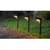 Luz solar exterior jardín 10 lúmenes
