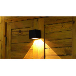 Aplique solar exterior 25 lúmenes